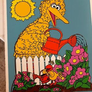 Big bird Vintage puzzle playskool, muppets, Sesame Street